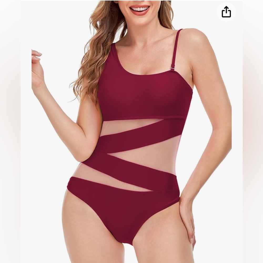 COPY - TATITIVS one piece swimsuit/XXL/NWT/ Burgundy